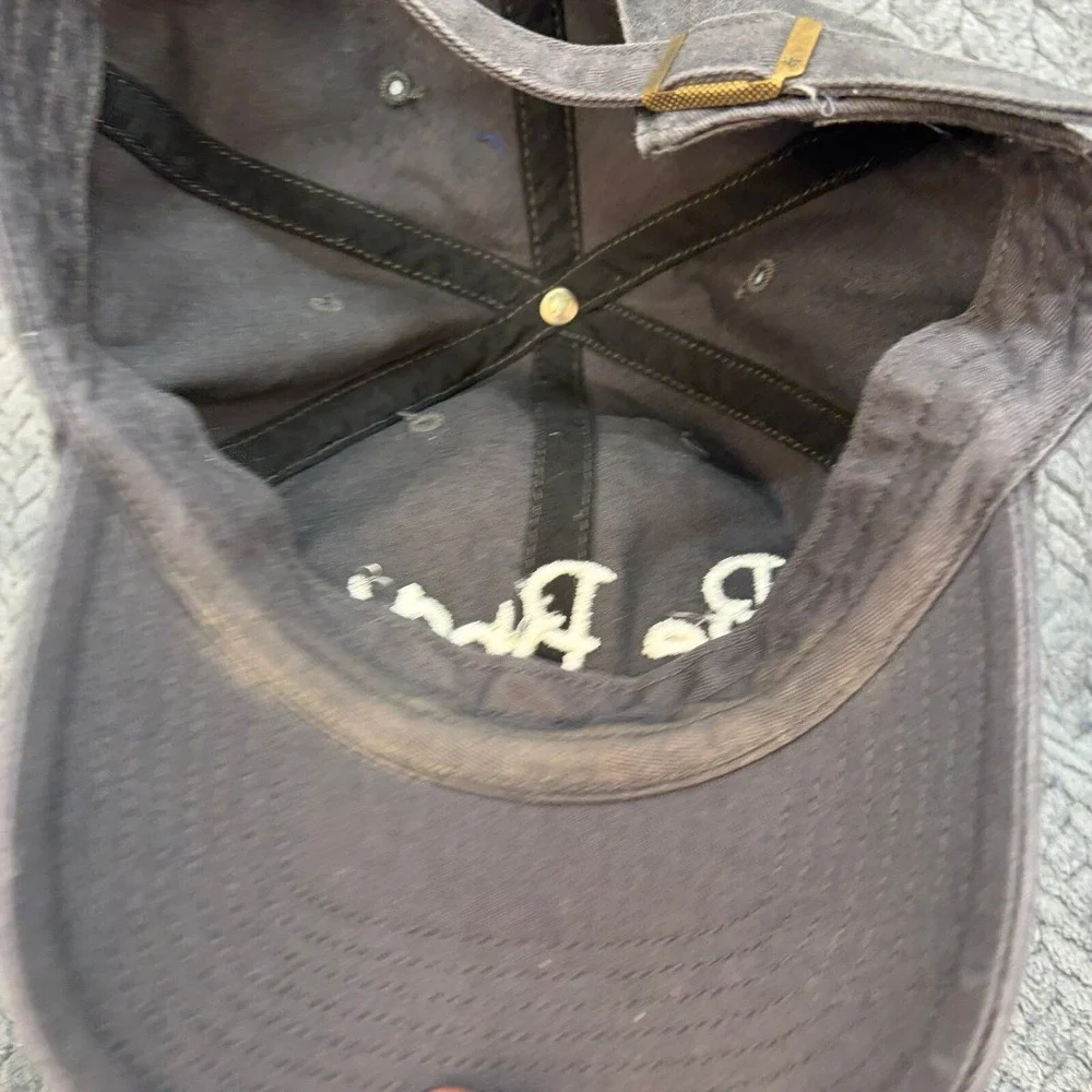 47 Brand Be Brave Embroidered Baseball Cap Black Adjustable Dad Hat OSFA